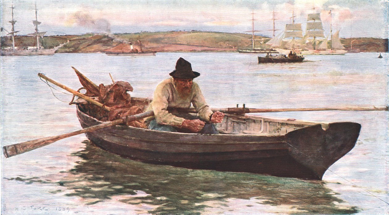 Rybak, ok. 1902. autorstwa Unbekannt