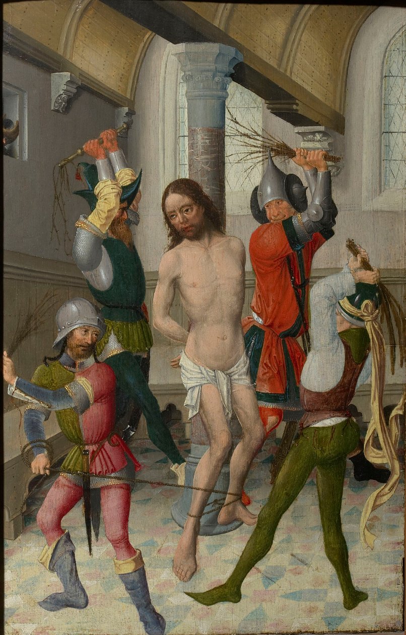 Biczowanie Chrystusa, ok. 1465. autorstwa Unbekannt