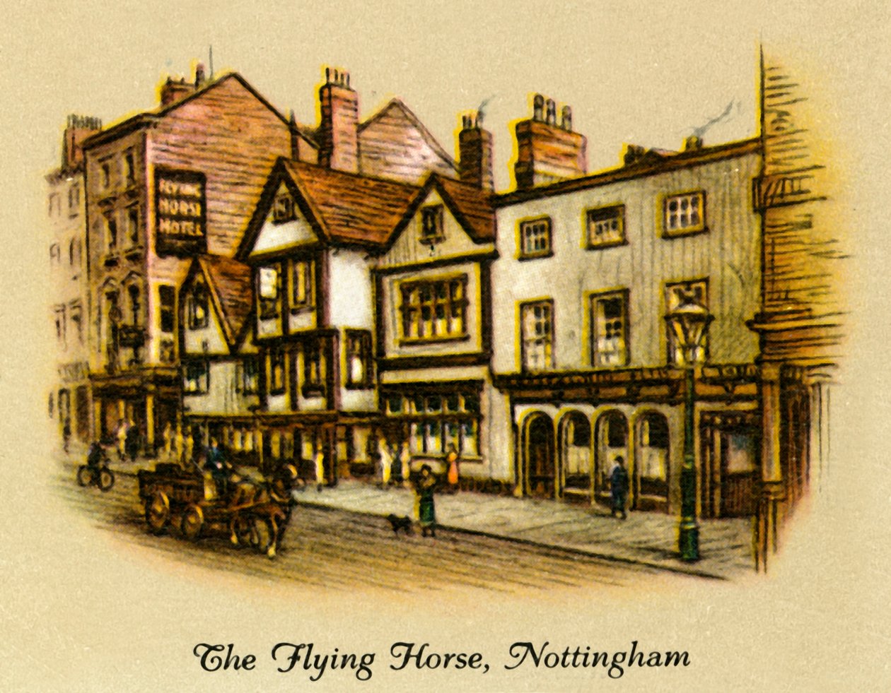 Latający koń, Nottingham, 1936. autorstwa Unbekannt