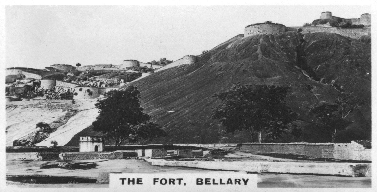 Fort, Bellary, Karnataka, Indie, ok. 1925 r. autorstwa Unbekannt