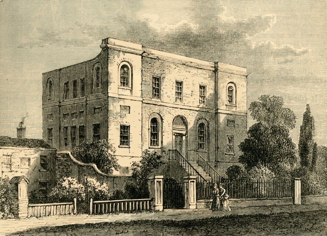 Wolnomularska Szkoła Charytatywna, St. Georges Fields, ok. 1878 r. autorstwa Unbekannt