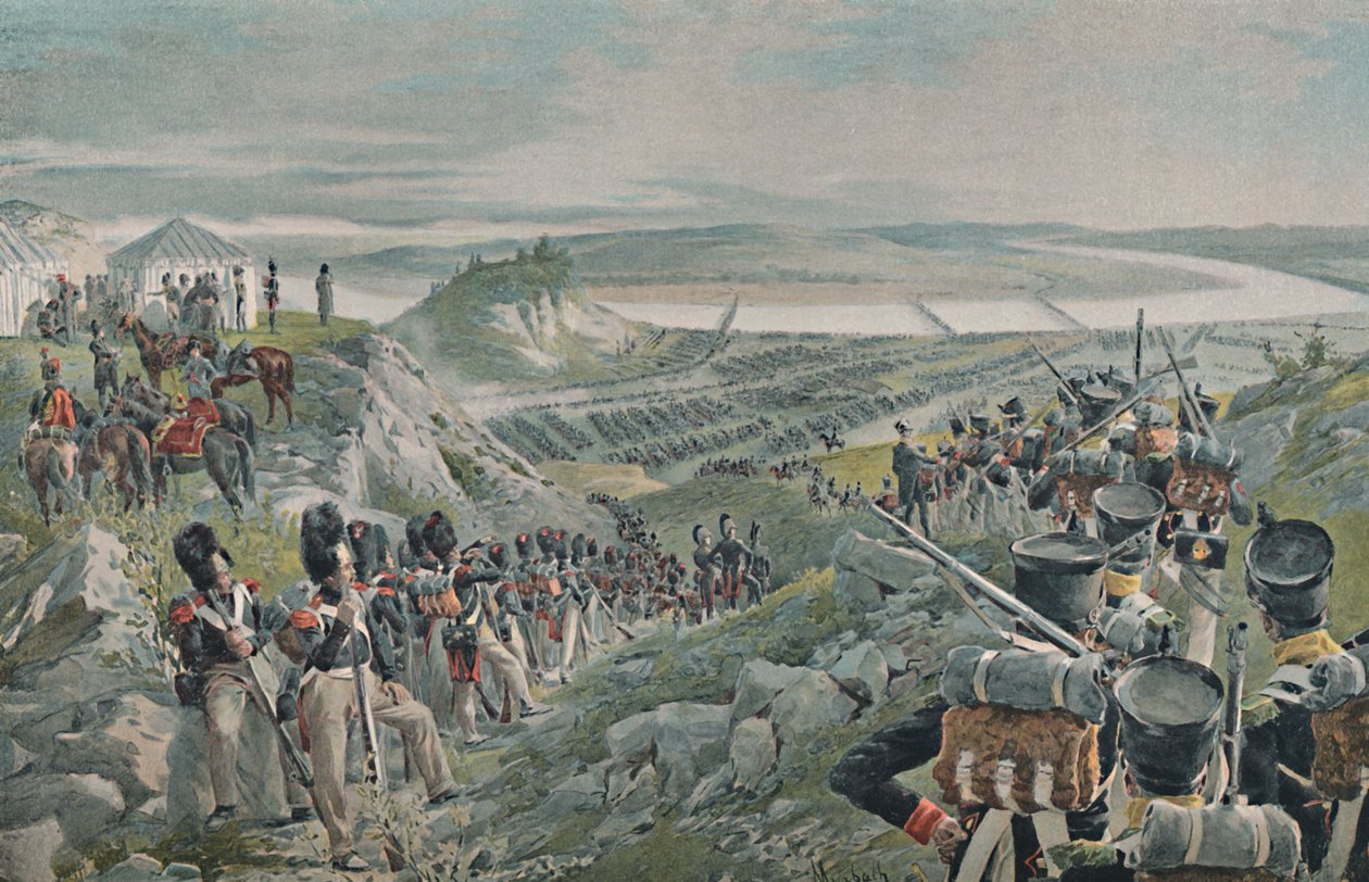 Przejście armii francuskiej przez Niemen, 1812, 1896 autorstwa Unbekannt