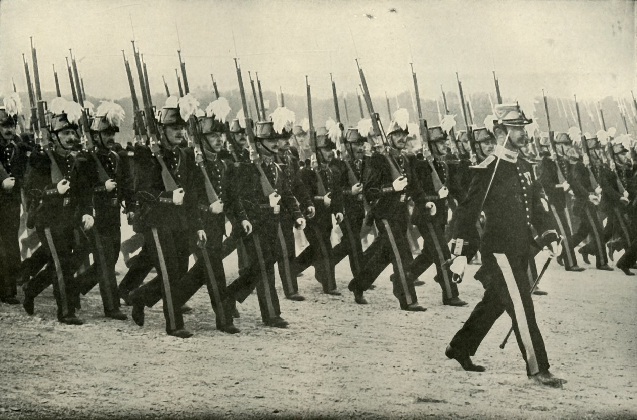 Tworzący się oficer armii francuskiej, 1919. autorstwa Unbekannt