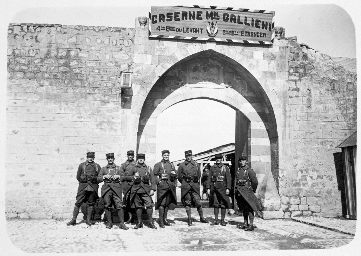 Francuska Legia Cudzoziemska, Syria, XX w. autorstwa Unbekannt
