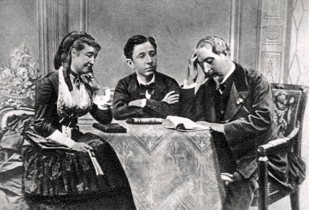 Francuska rodzina cesarska na wygnaniu, Chislehurst, Kent, 1871-1873 autorstwa Unbekannt