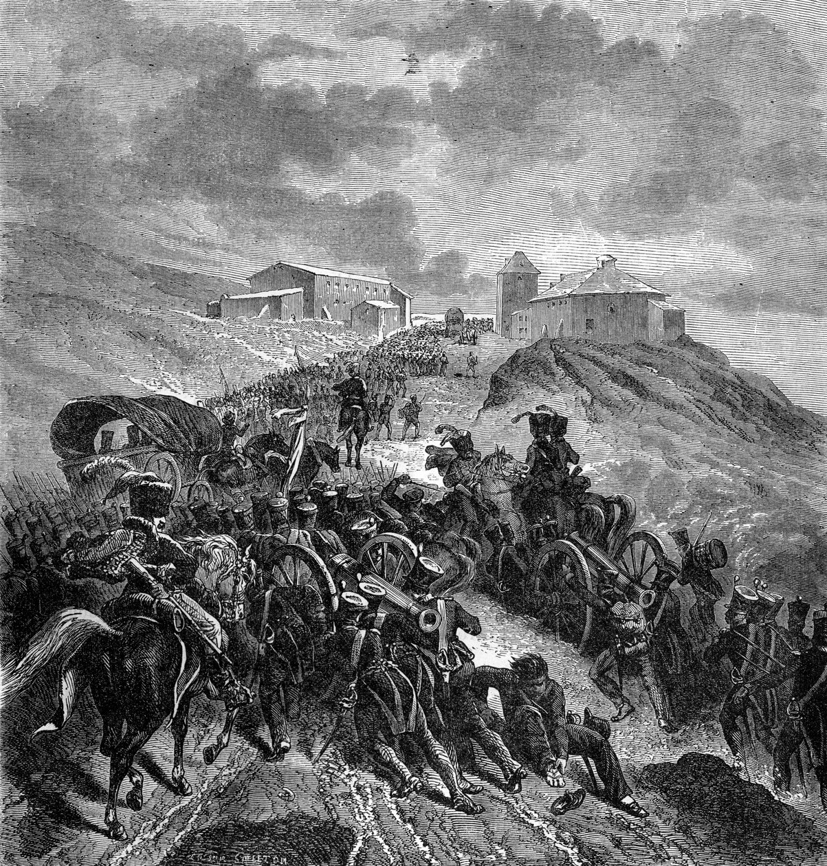 Armia francuska przechodząca przez Sierra Guadarrama, Hiszpania, 22-24 września 1808 1882-1884 autorstwa Unbekannt