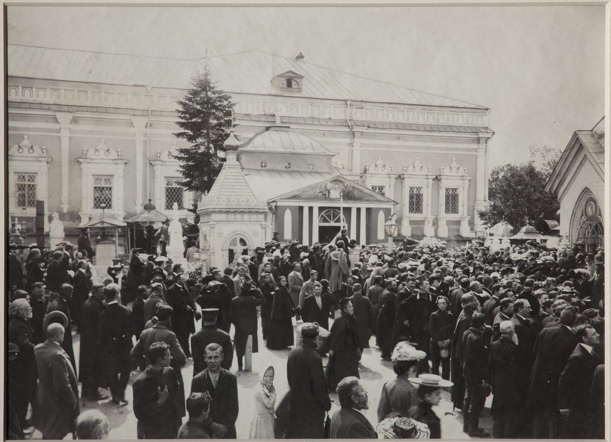 Pogrzeb Antoniego Czechowa na Cmentarzu Nowodziewiczy, 22 lipca 1904, 1904 autorstwa Unbekannt