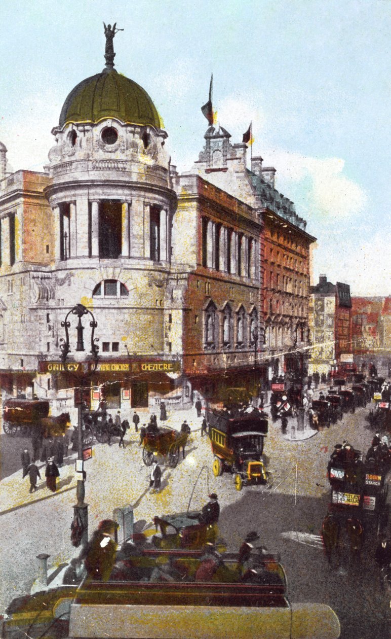 The Gaiety Theatre, Strand, Londyn, 1907 autorstwa Unbekannt