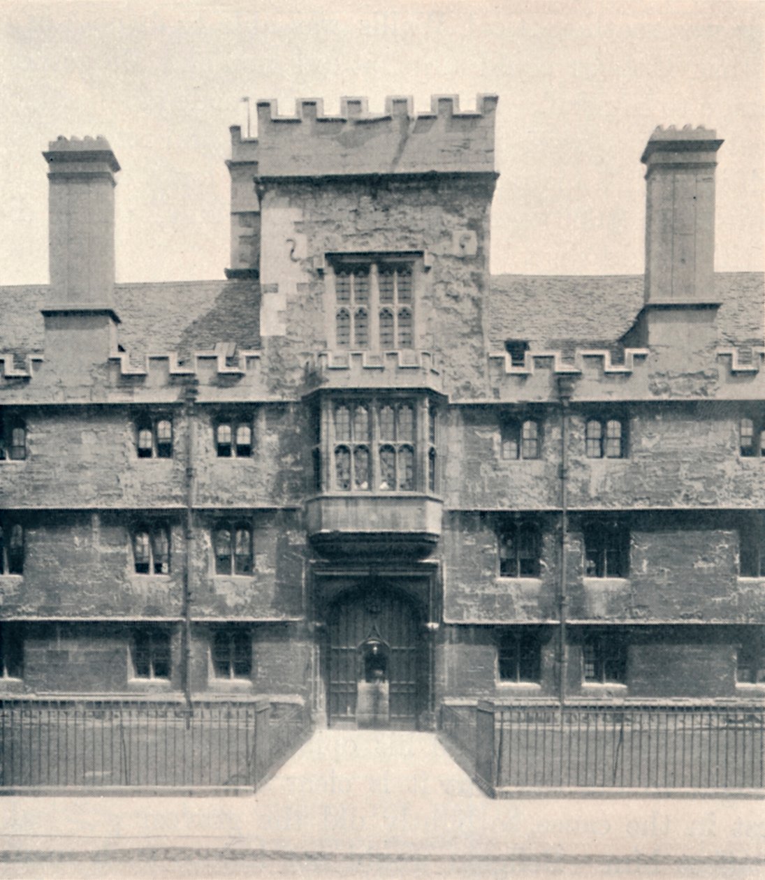 Brama, Wadham College, Oksford, 1903 autorstwa Unbekannt
