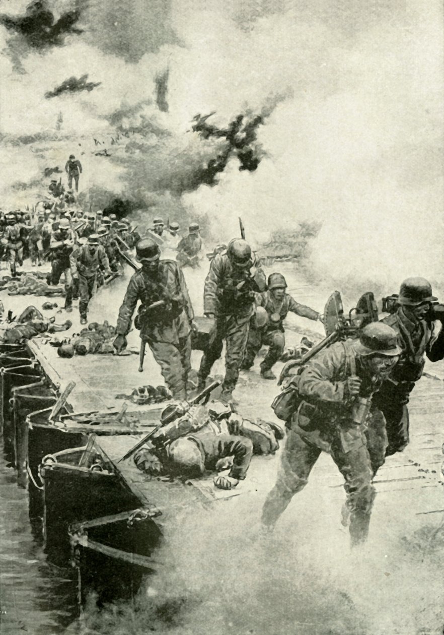 Niemiecka rzeka losu, 1919. autorstwa Unbekannt
