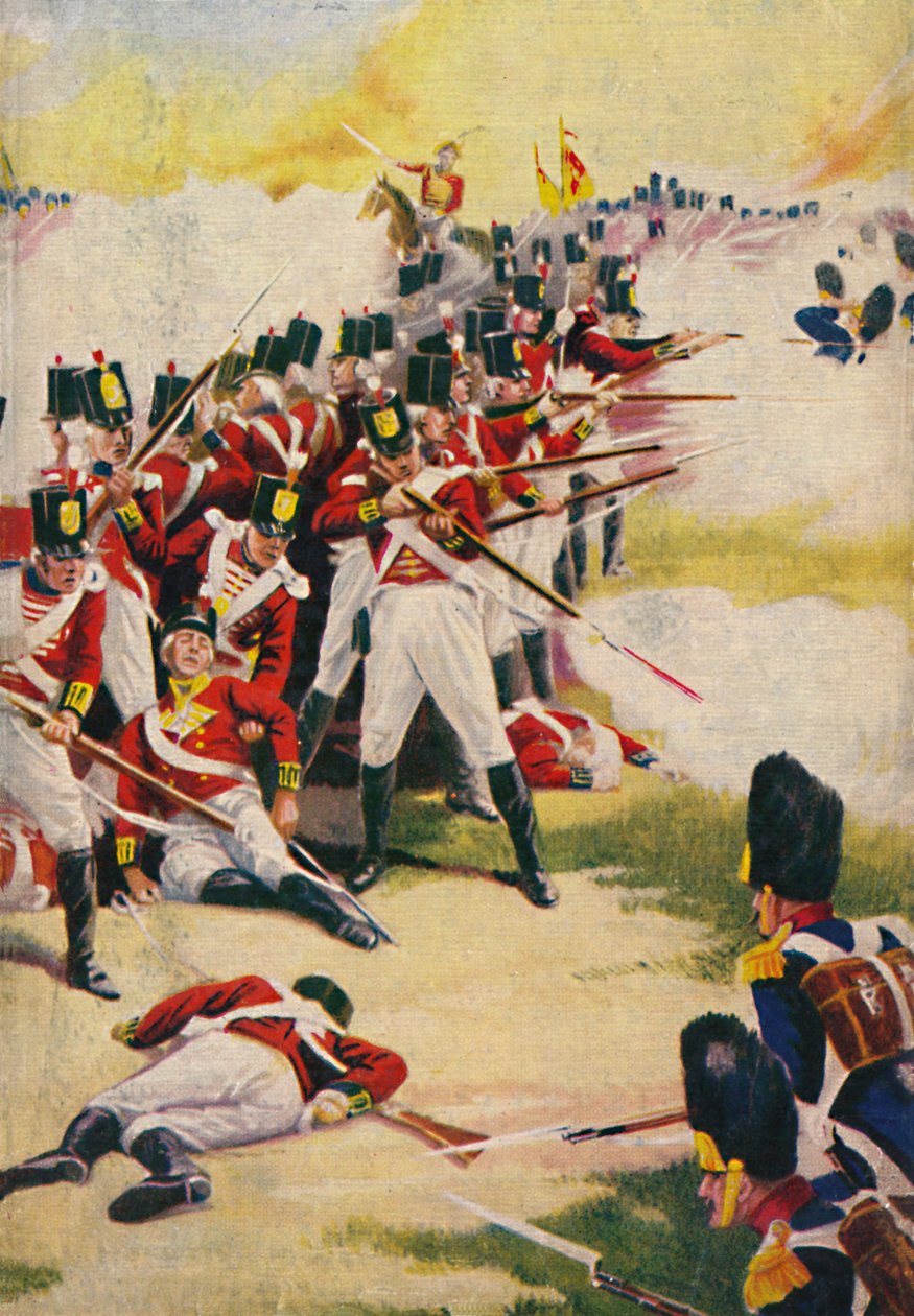 Pułk Gloucestershire. Plecami do siebie w Aleksandrii, 1801, 1939. autorstwa Unbekannt