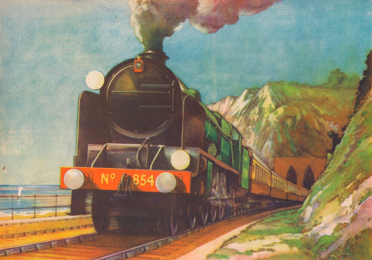 Golden Arrow, S.R., opuszcza Shakespeares Cliff, Dover, 1940 autorstwa Unbekannt