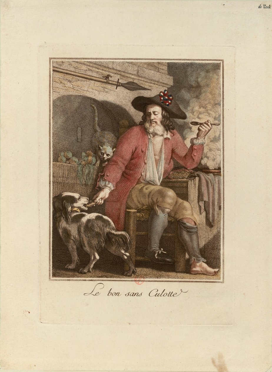 Dobry Sans-Culotte, 1793-1794. autorstwa Unbekannt