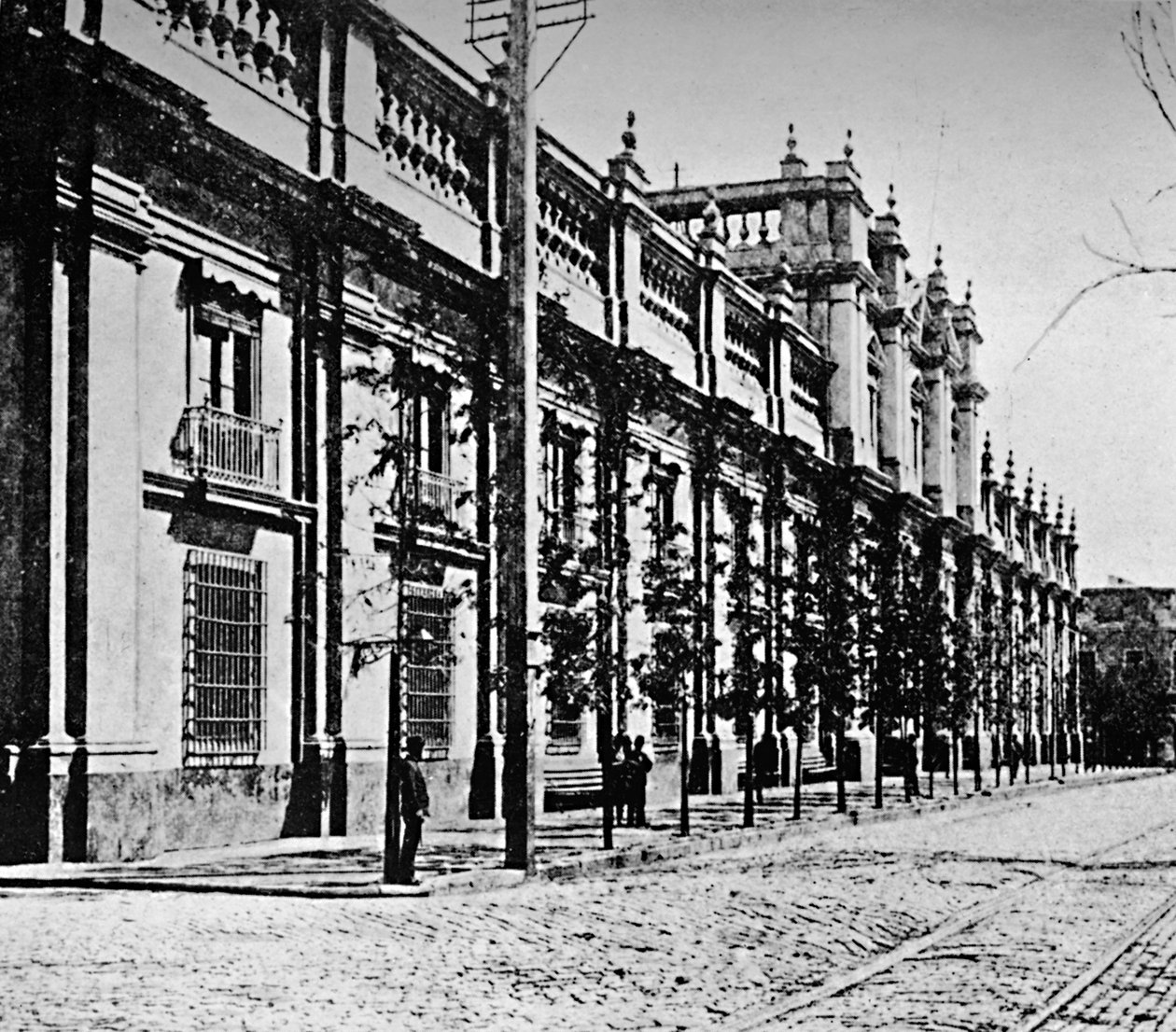 Pałac Rządowy, Santiago, 1911 autorstwa Unbekannt