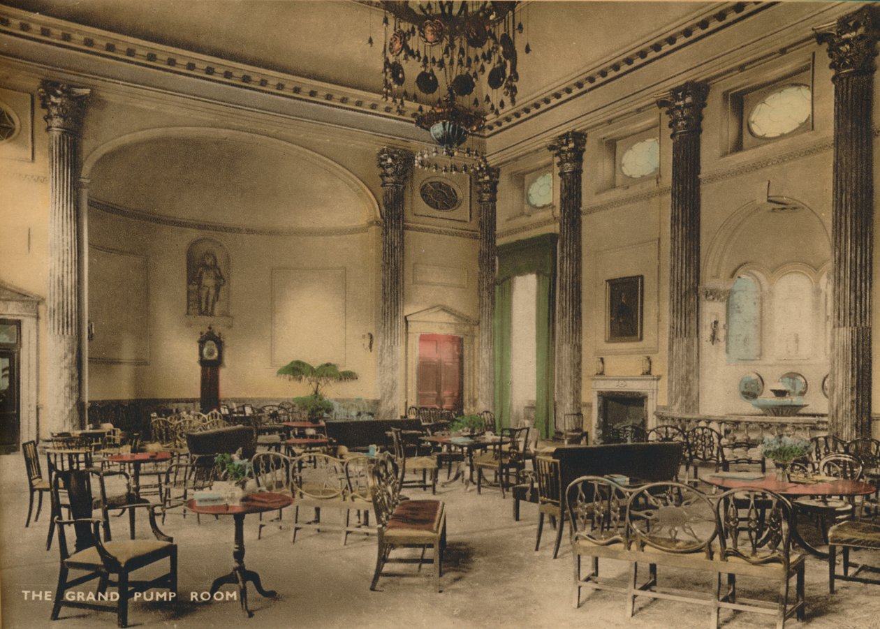 Wielka pijalnia, wanna, Somerset, ok. 1925 r. autorstwa Unbekannt