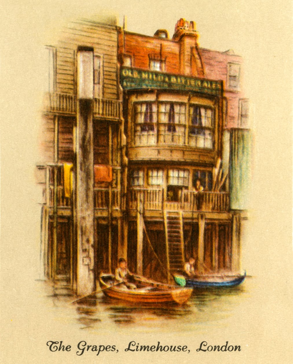 Winogrona, Limehouse, Londyn, 1936. autorstwa Unbekannt