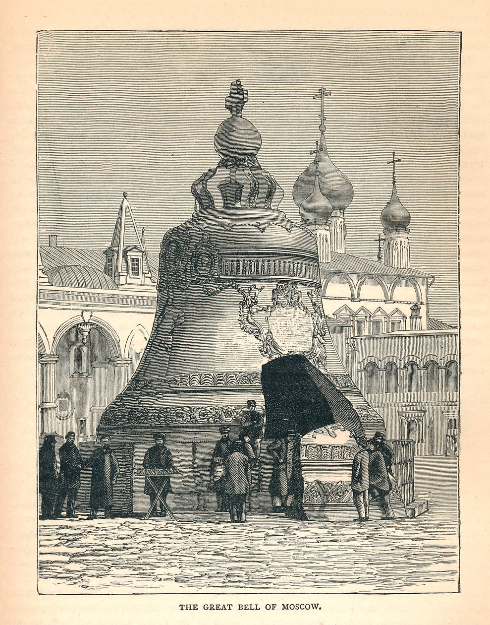 Wielki Dzwon Moskwy, 1893 autorstwa Unbekannt