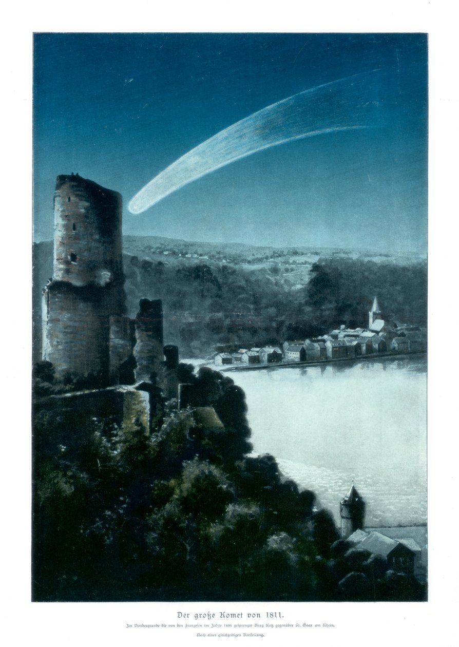 Wielka Kometa 1811, 1900 autorstwa Unbekannt