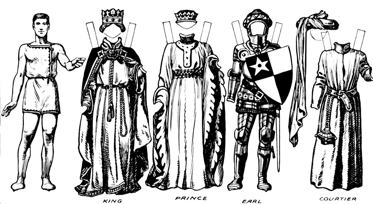 Wielka Galeria Kostiumów Historycznych: Jak ludzie ubierali się za panowania Henryka IV, ok. 1934 r. autorstwa Unbekannt