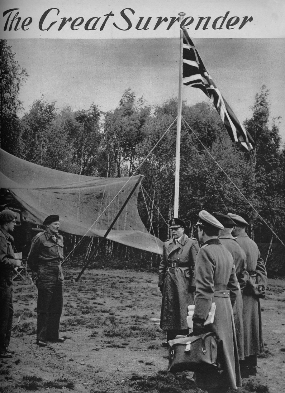 Wielka kapitulacja, 1945 autorstwa Unbekannt