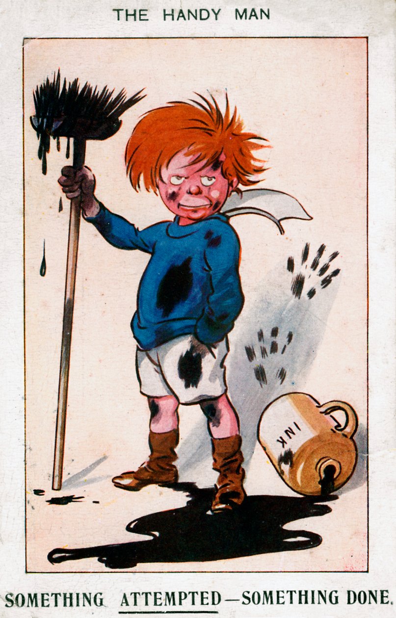 Przydatny człowiek, 1913 autorstwa Unbekannt