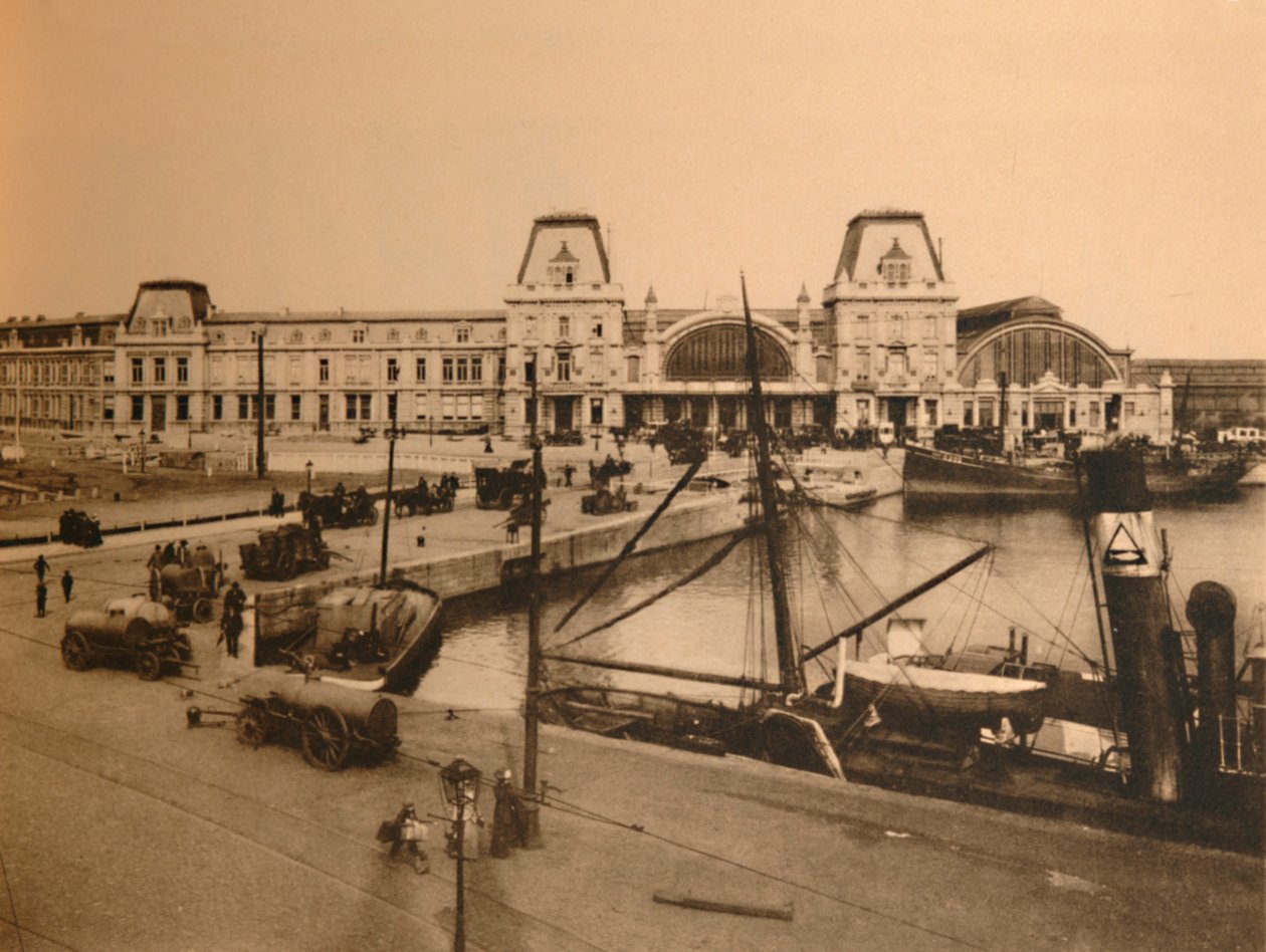 Stacja Portowa, ok. 1928 autorstwa Unbekannt