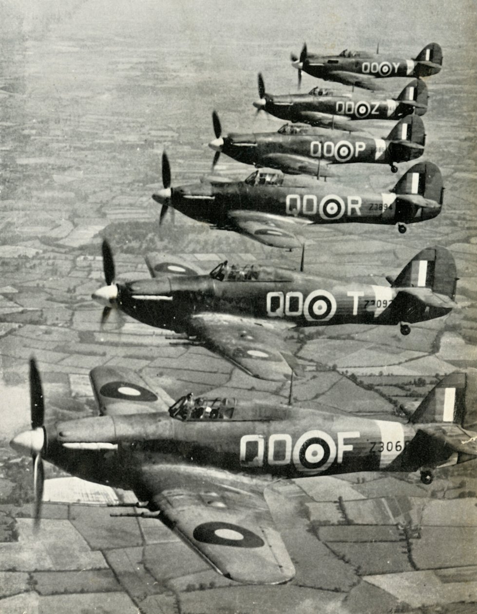 Huragan Hawker, 1941 r. autorstwa Unbekannt