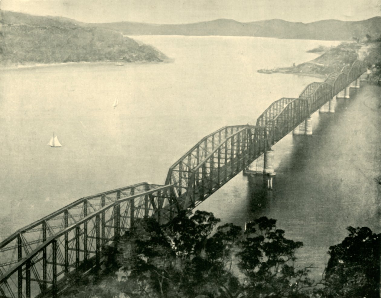 Most Hawkesbury, Nowa Południowa Walia, 1901. autorstwa Unbekannt