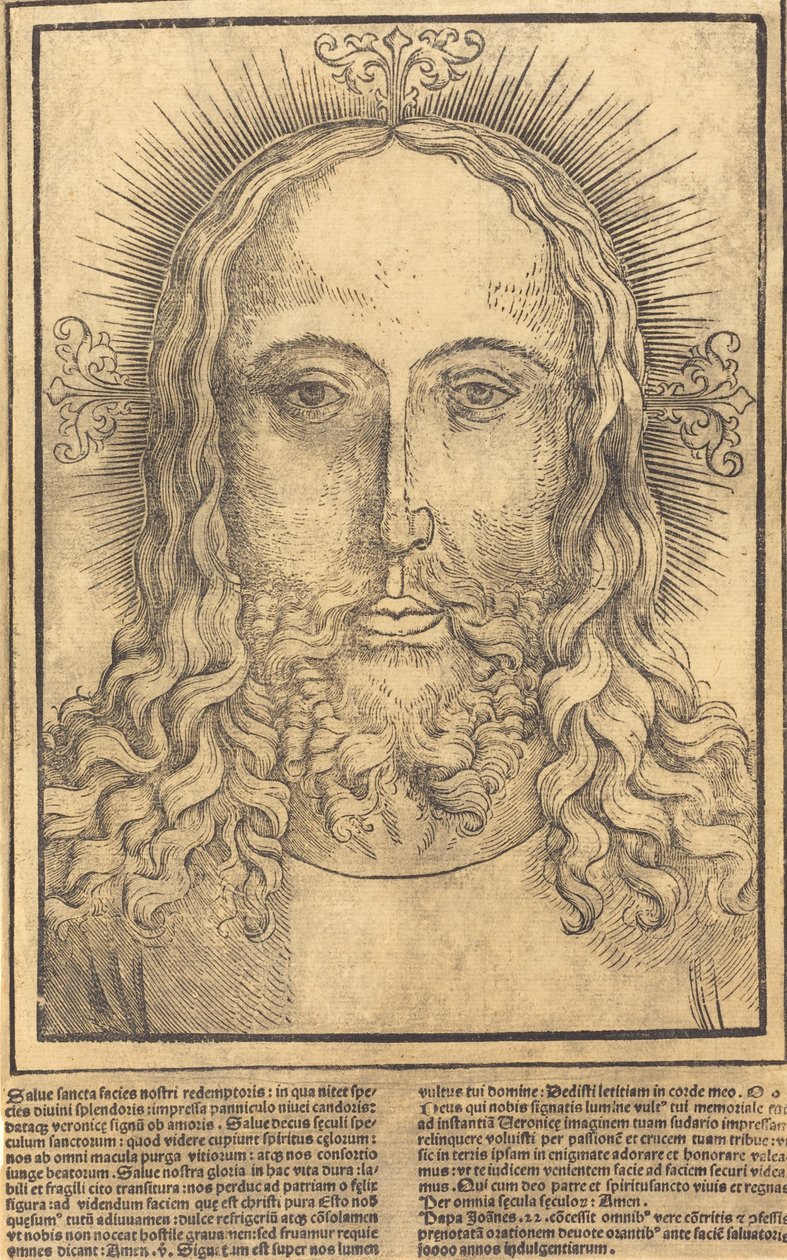 Głowa Chrystusa, prawdopodobnie 15001510. autorstwa Unbekannt