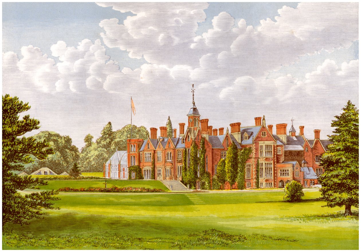 Hendre, Monmouthshire, Walia, dom rodziny Rolls, ok. 1880 autorstwa Unbekannt