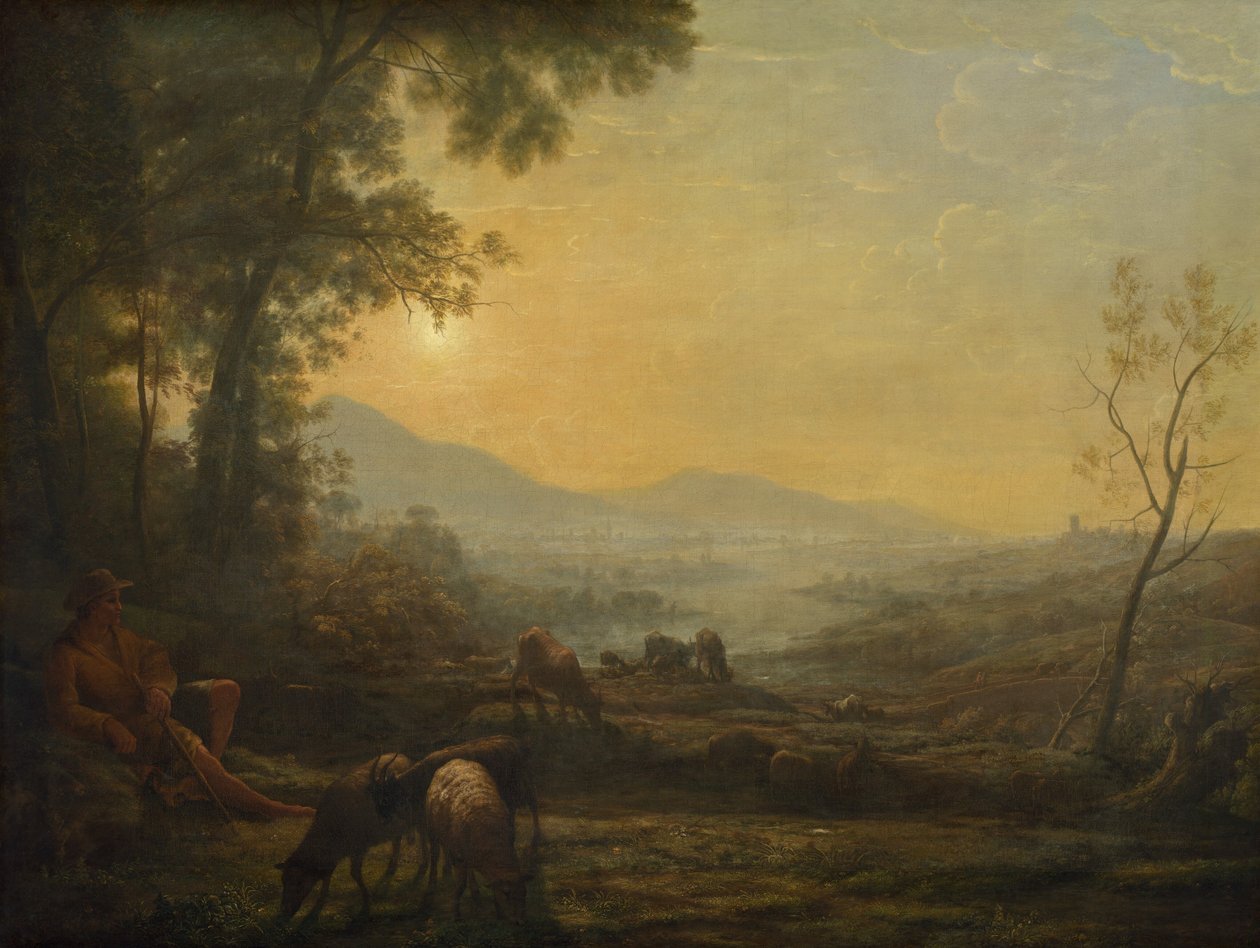 Pasterz, XVII lub XVIII wiek. autorstwa Unbekannt