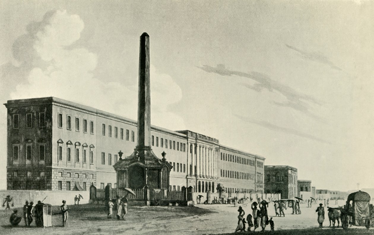 Pomnik Holwella, 1794, 1925. autorstwa Unbekannt