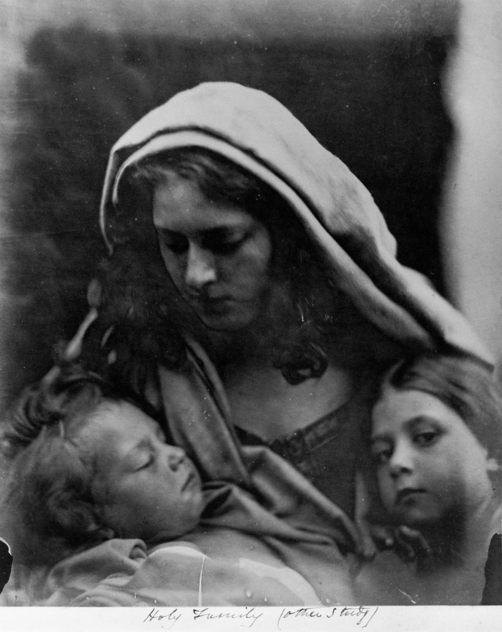 „Święta Rodzina (La Sainte famille) – inne studium” autorstwa Unbekannt