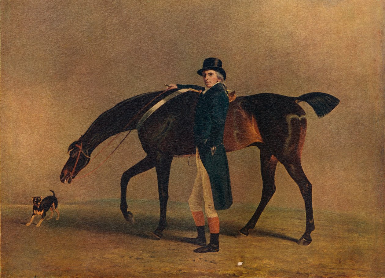 Hon. Peniston Lamb ze swoim koniem Zabójca 1770, 1929 autorstwa Unbekannt