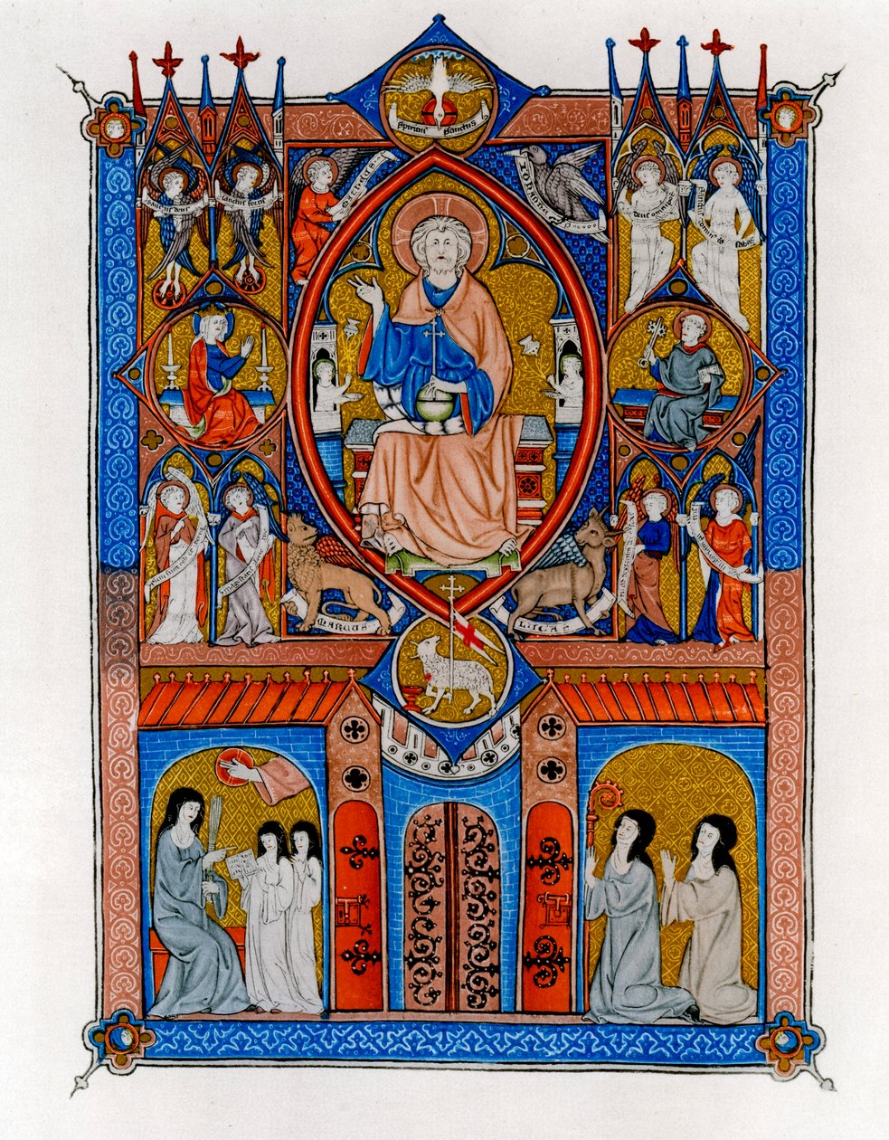 Idealny stan Sainte Abbaye, ok. 1300 autorstwa Unbekannt