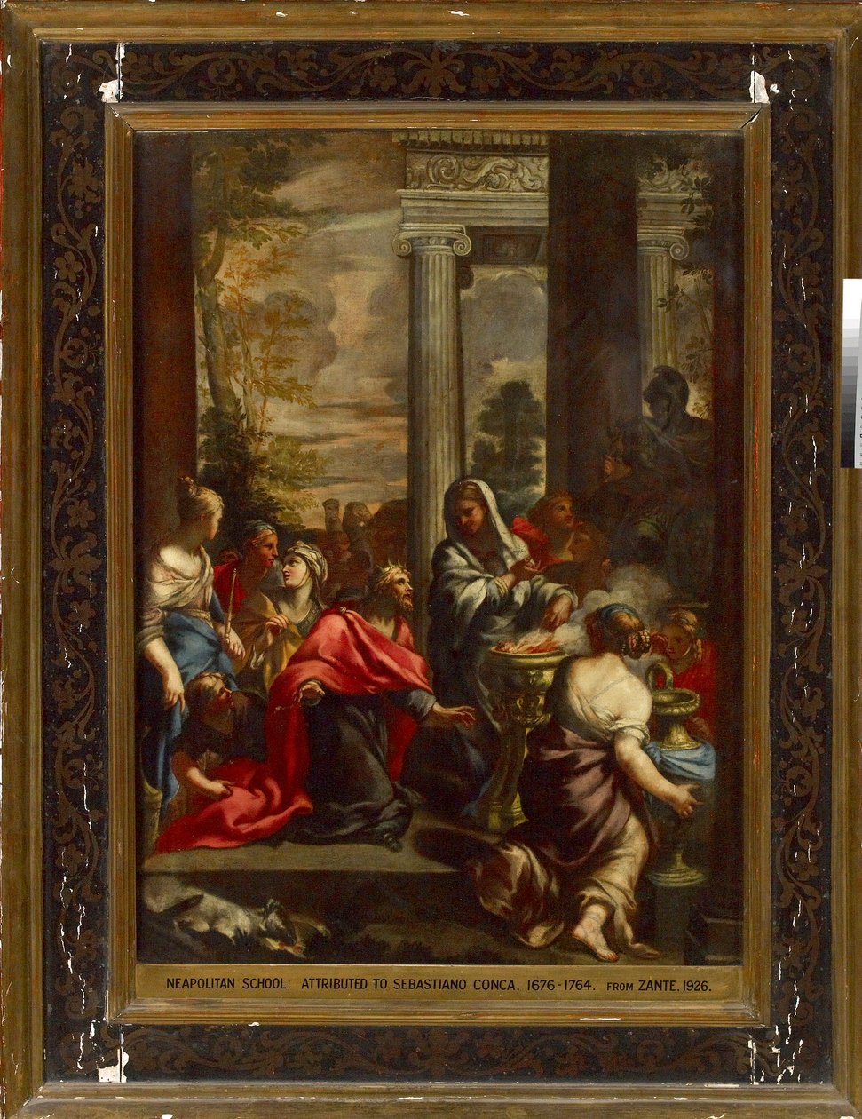 Bałwochwalstwo Salomona, ok. 1675-1695 autorstwa Unbekannt