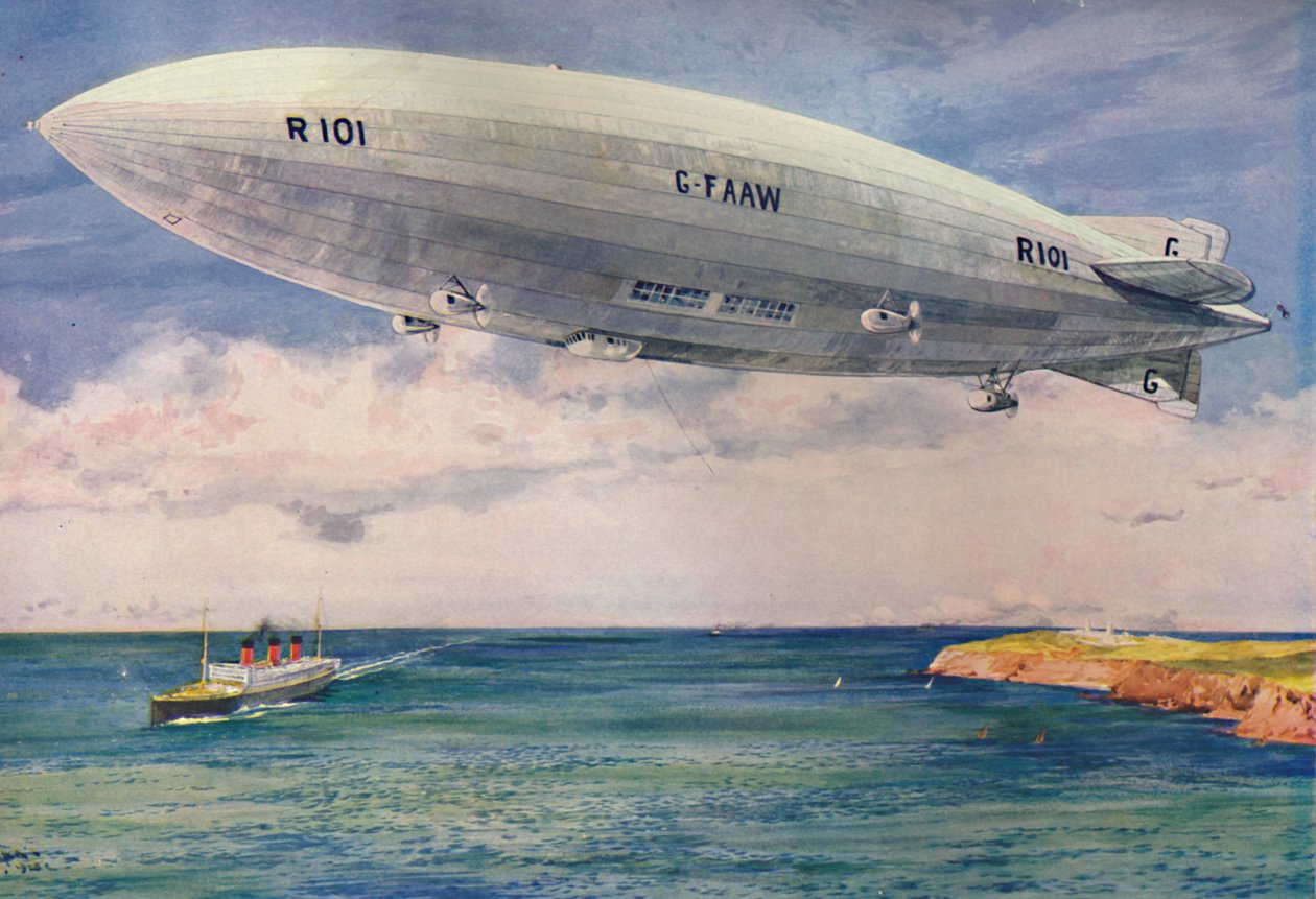 Nieszczęsny R101, 1927 autorstwa Unbekannt