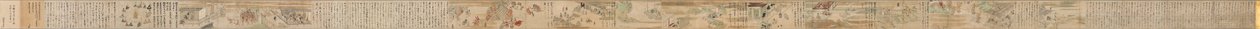 Tee Iu st Latte d Miraku s Ori Gin s Tee Yuzu Nembutsu S Napisane przez Yuzu Nembutsu Aktorka Picture Scroll, 1300s. autorstwa Unbekannt