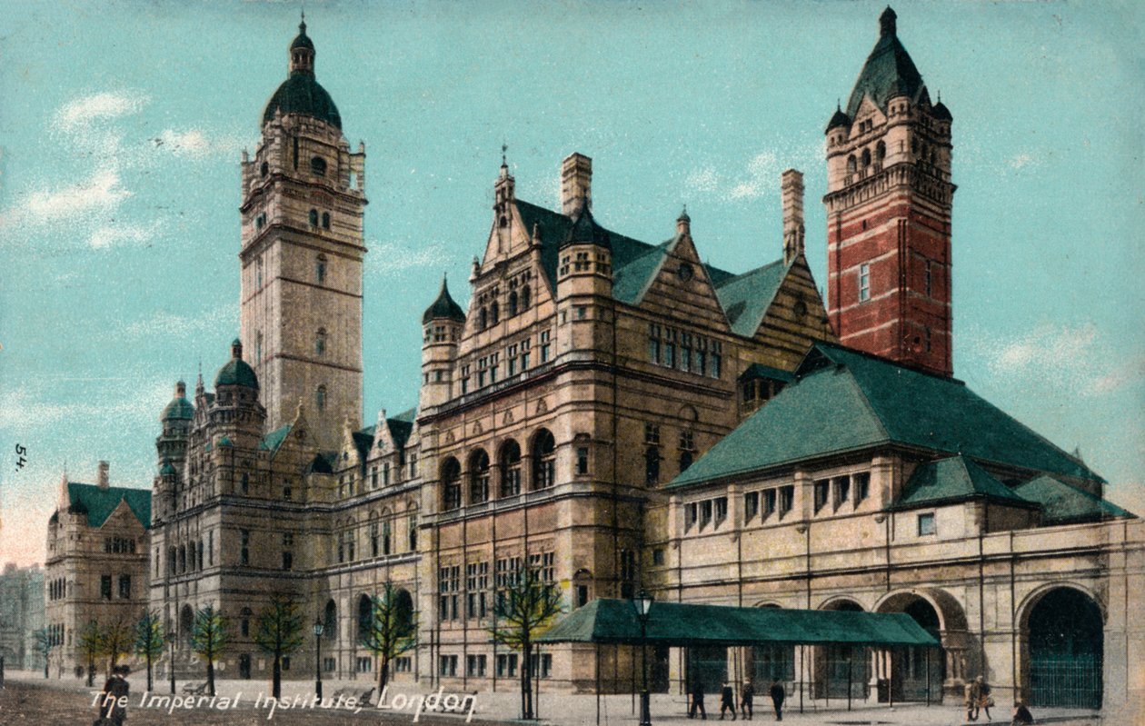 Imperial Institute, Londyn, c1905 autorstwa Unbekannt