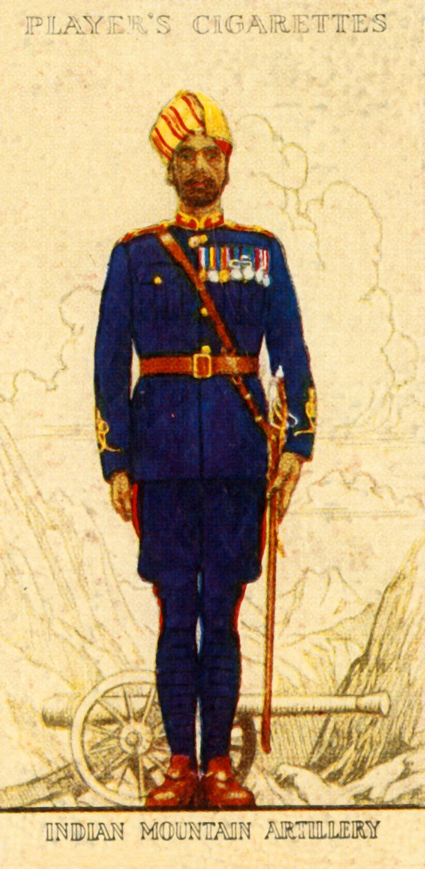 Indyjska artyleria górska, 1936. autorstwa Unbekannt