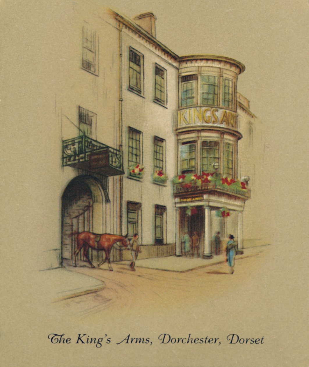 The Kings Arms, Dorchester, Dorset, 1939 autorstwa Unbekannt
