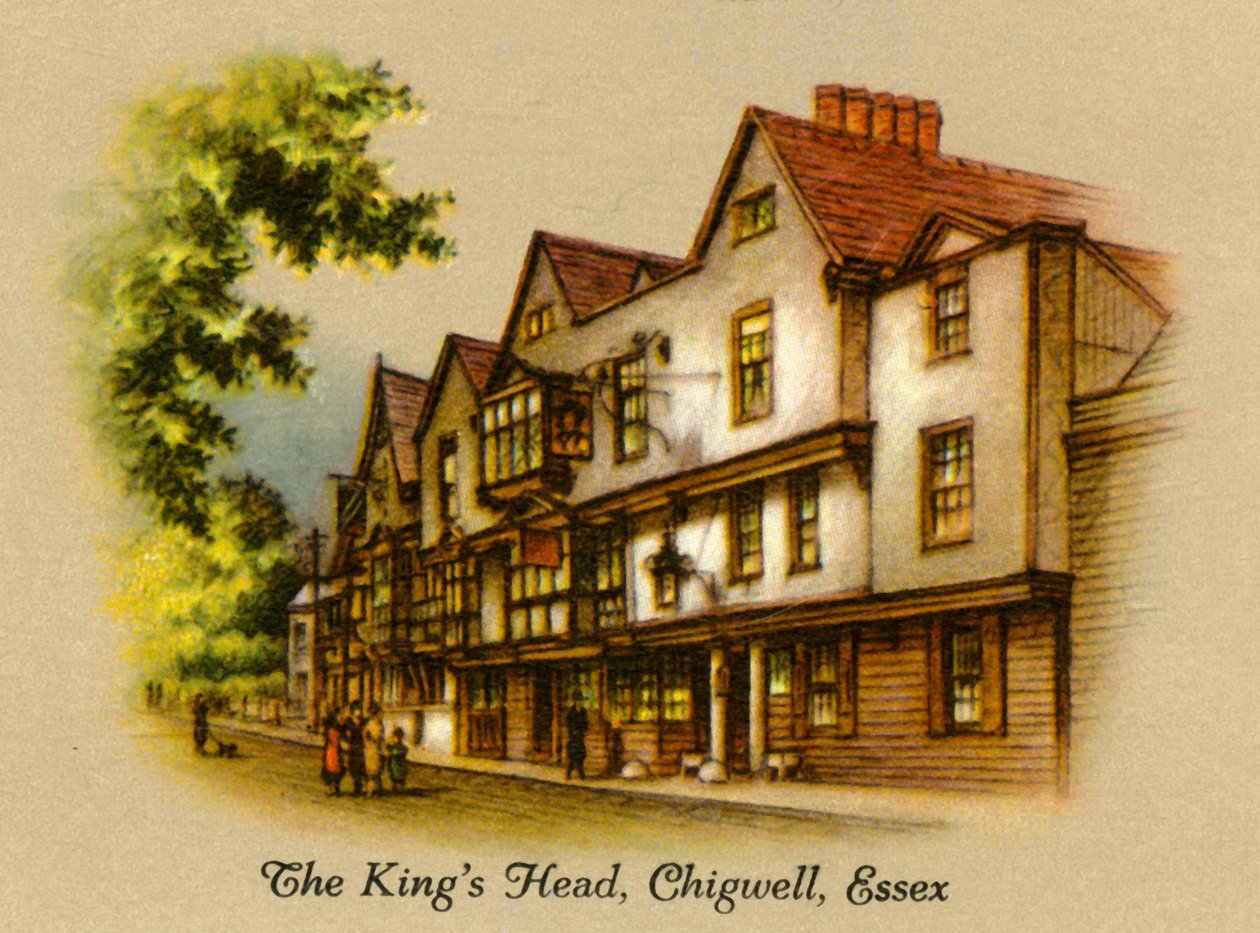 The Kings Head, Chigwell, Essex, 1936. autorstwa Unbekannt