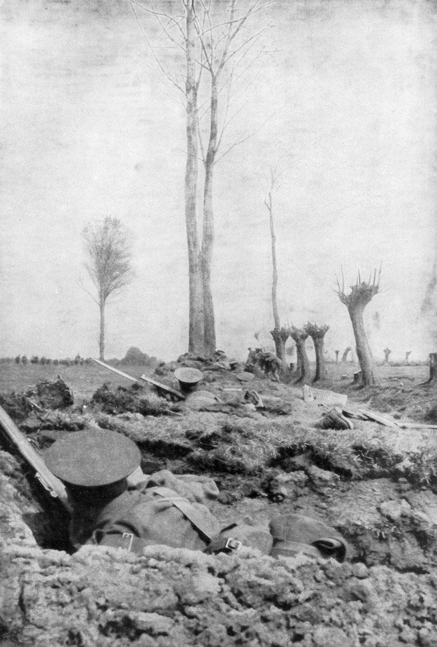 Kings Regiment Liverpool, druga bitwa pod Ypres, Belgia, 22 kwietnia-25 maja 1915 r autorstwa Unbekannt