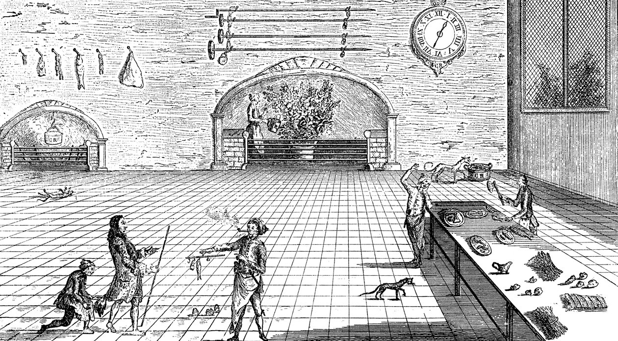 Przemiana kuchni, 1762 autorstwa Unbekannt