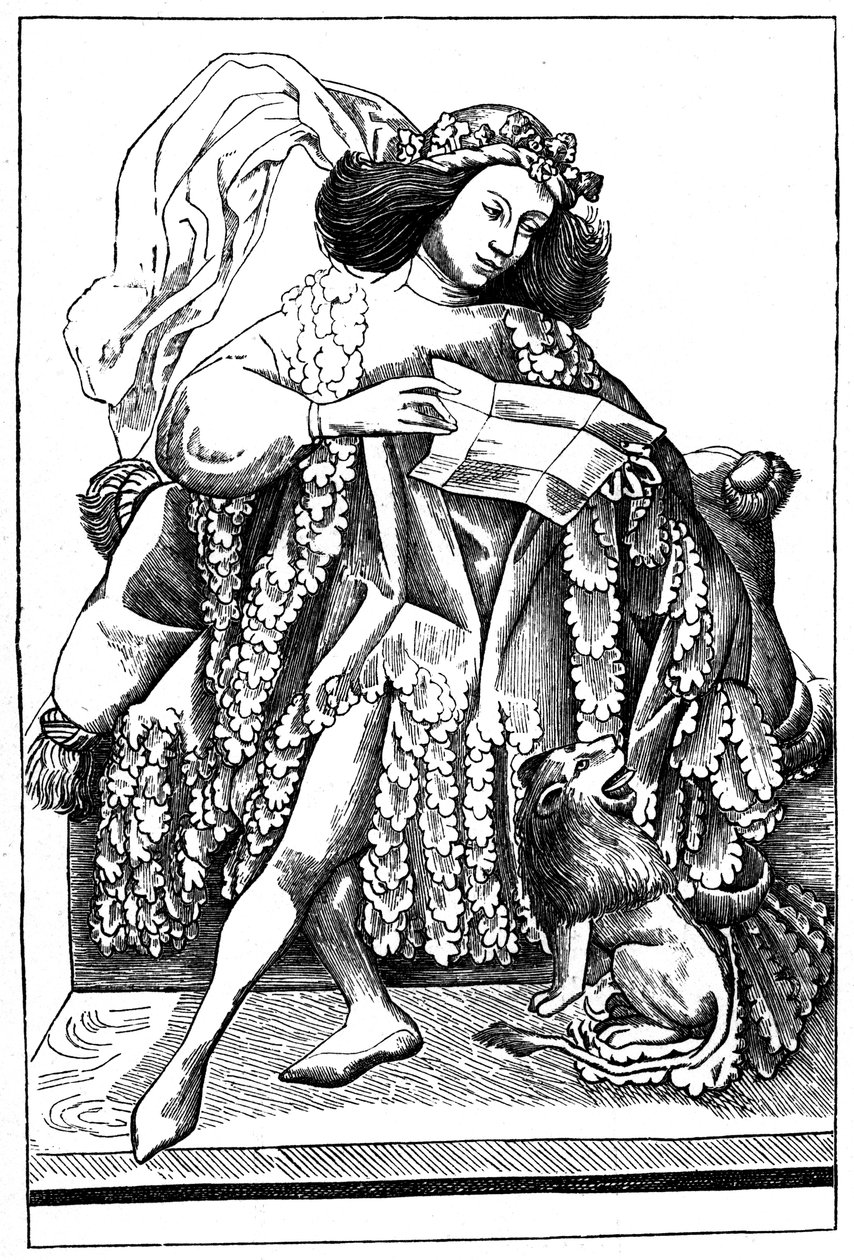 Rycerz, 1466, 1870 autorstwa Unbekannt