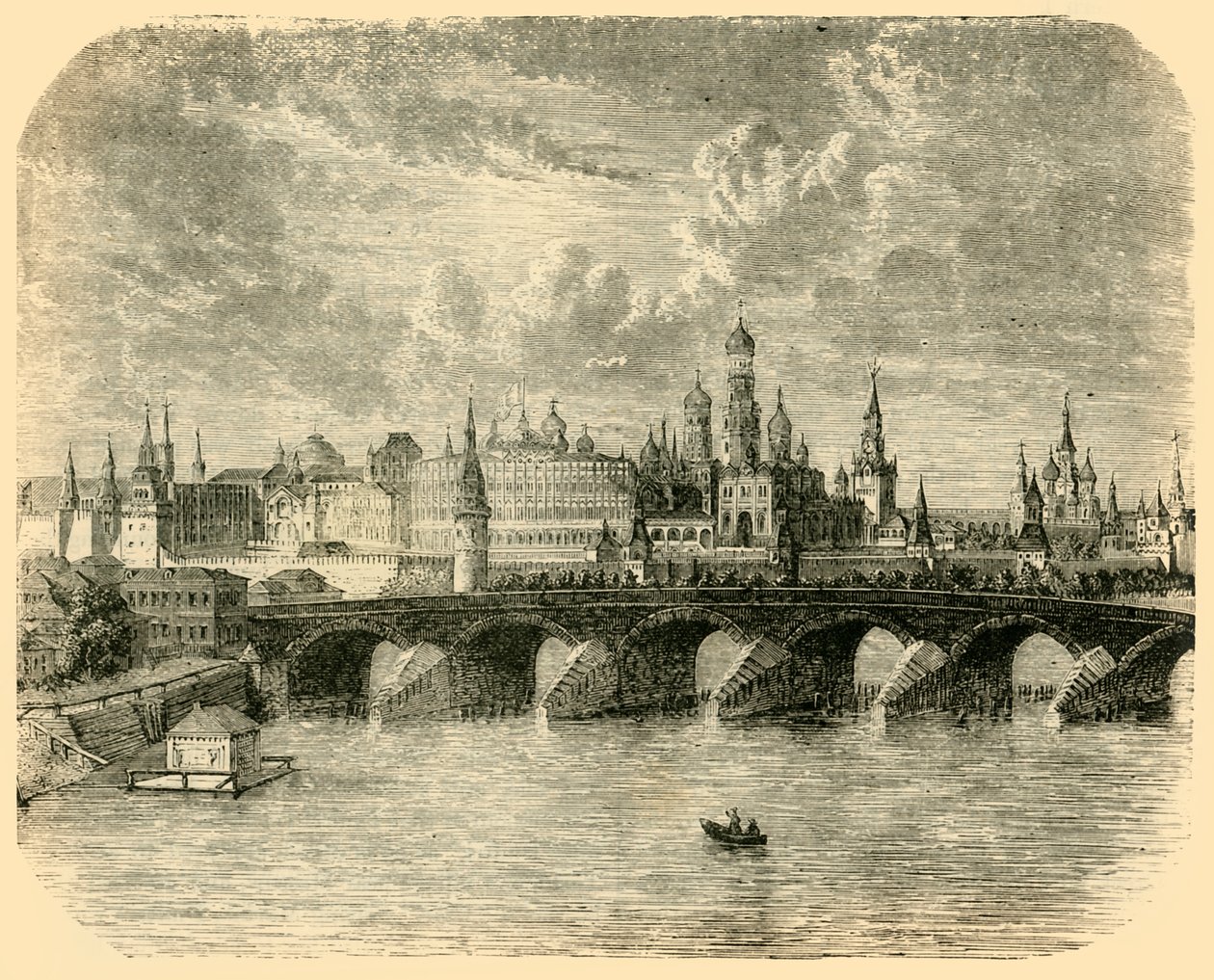 Kreml, Moskwa, 1890. autorstwa Unbekannt