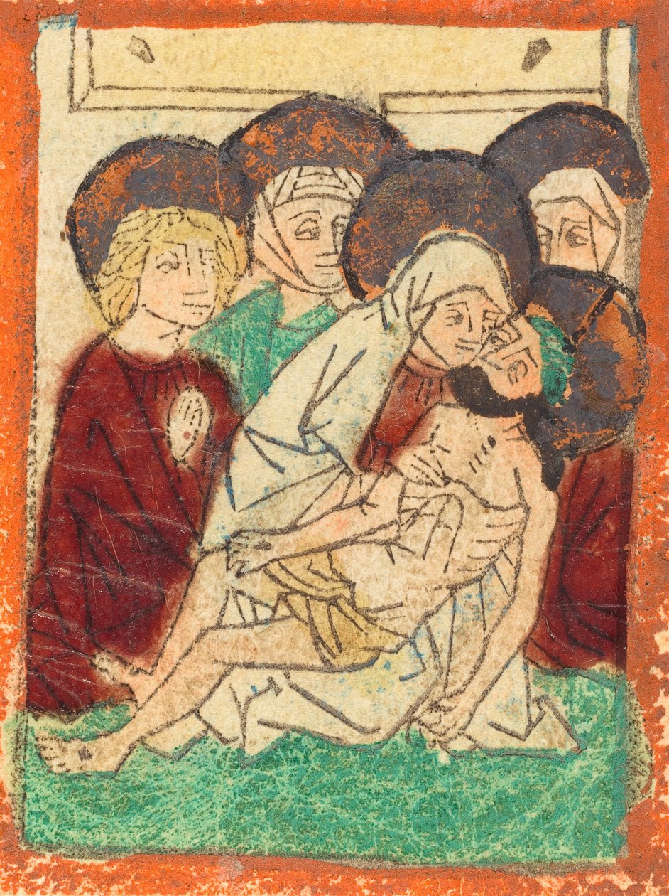 Lamentacja, 14701480. autorstwa Unbekannt