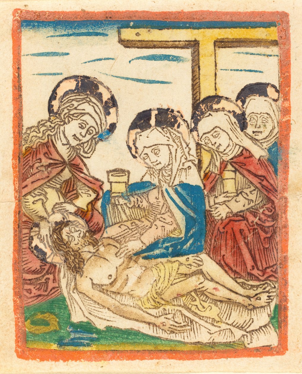 Lamentacja, c. 14801490. autorstwa Unbekannt