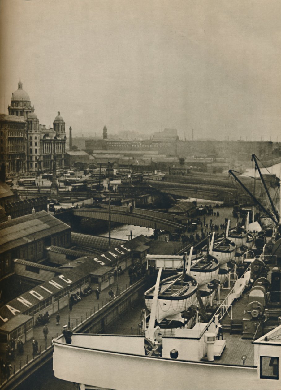 Lądowanie w Liverpoolu, 1936 autorstwa Unbekannt