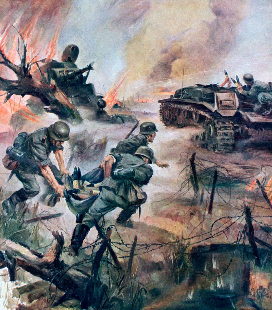 Ostatnia sekunda, 1941 autorstwa Unbekannt